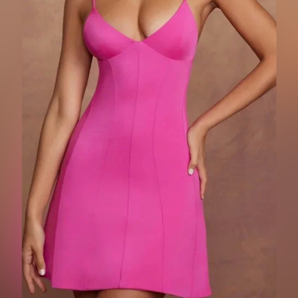 Oh Polly Pink Mini Dress